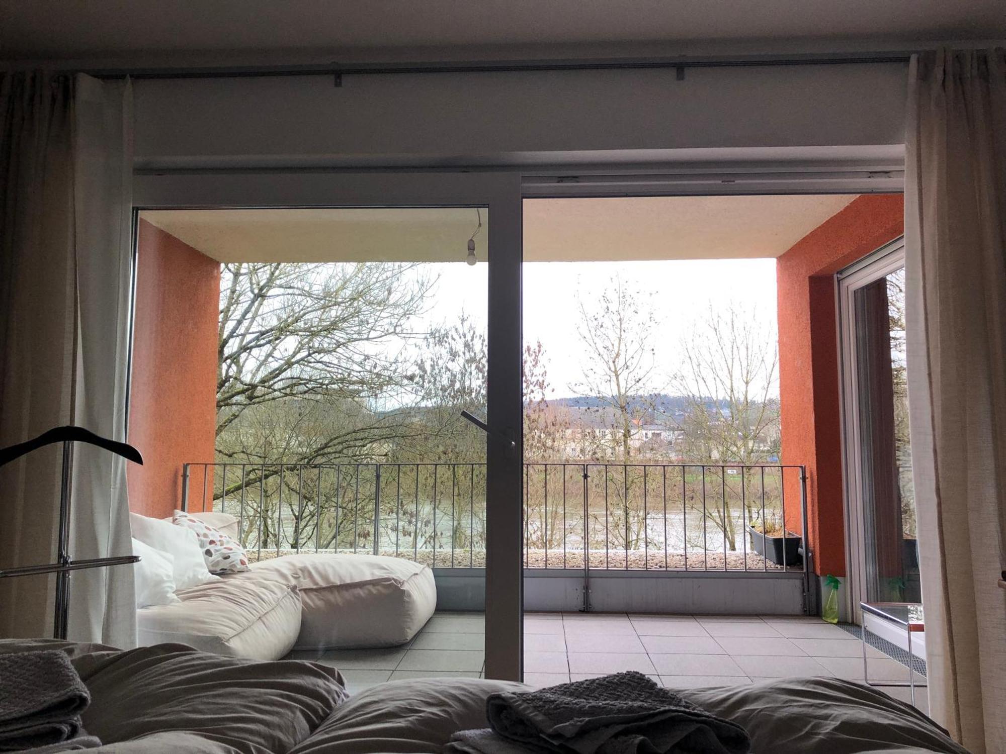 Schickes Apartment Mit Moselblick Trier Eksteriør bilde